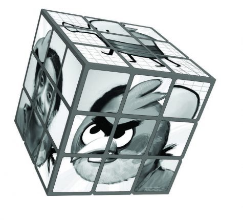 Although it may seem simple and streamlined, the reality is that the iPod Touch is no less complicated than a jumbled up Rubix Cube. Good luck figuring this one out. Photo Illustration by Angela Liu.