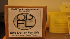One Dollar For Life teaches change