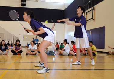 Badminton team sends six players to first day of SCVALs