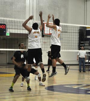 Boys volleyball: Matadors overcome Mustangs’ defense for a 3-1 victory
