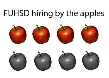 FUHSD hiring by the apples