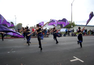 Color Guard and marching band take first place in annual Fairfield competition