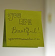 Seeing life through sticky notes