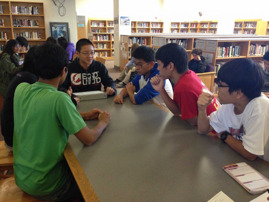 Essay Escort meets in the MVHS library.