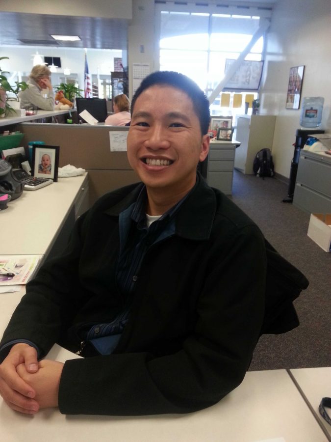 Former Attendance Technician Calvin Wong became the new Financial Technician at the beginning of second semester. He was offered the position following Judy Ma’s retirement last semester. Photo by Colin Kim.