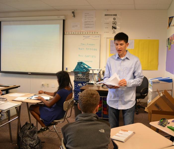 First week: New math teacher Alan Wong rewrites his history at MVHS