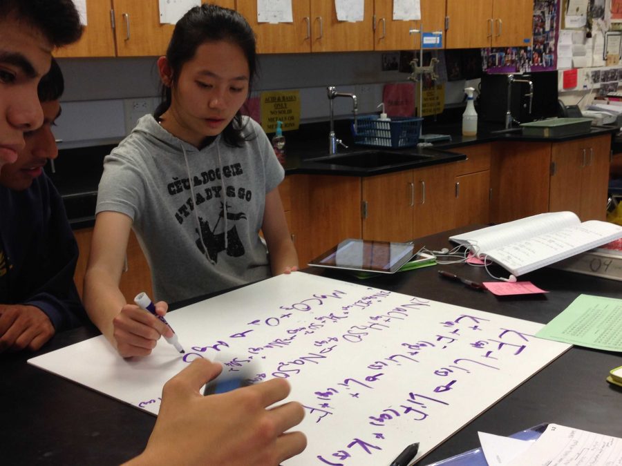 AP Chemistry teacher Kavita Gupta experiments with iPad lessons