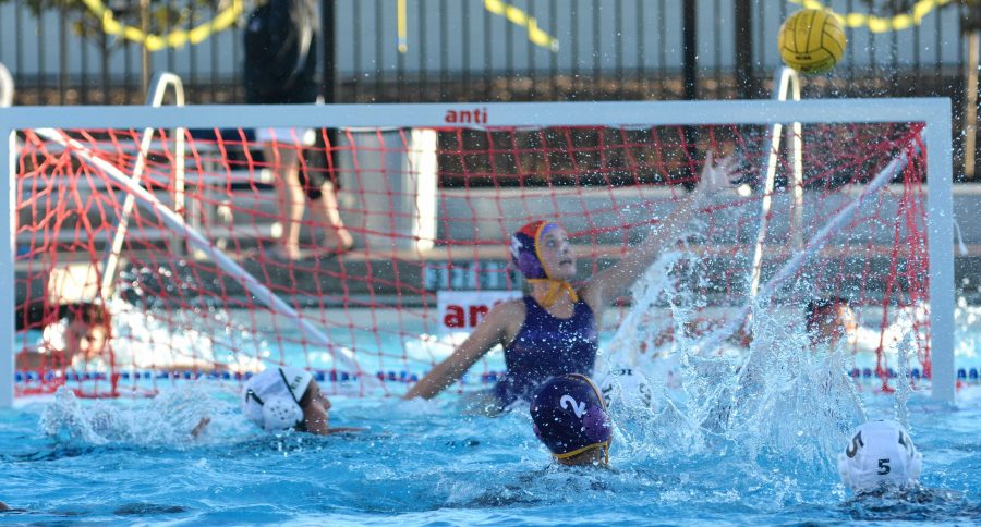 Photo Gallery: Girls water polo defeated by the Harker School on senior recognition night