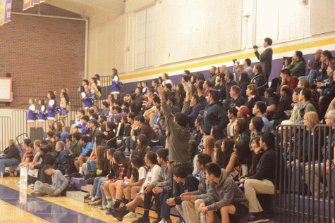 Purple and gold pride: Basketball vs. Lynbrook HS