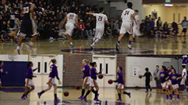 Game GIFs: Boys and girls basketball face league rivals