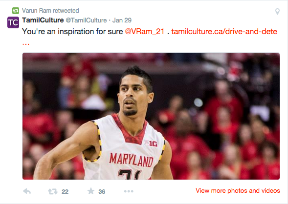 University of Maryland basketball player Varun Ram opens doors for Indian American athletes