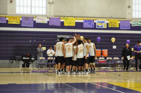 Boys volleyball: Matadors take a break to celebrate senior night