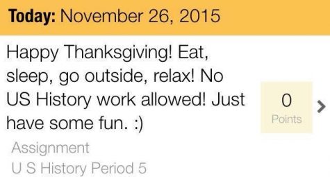 Campus question: Why didn’t teachers assign homework over break?