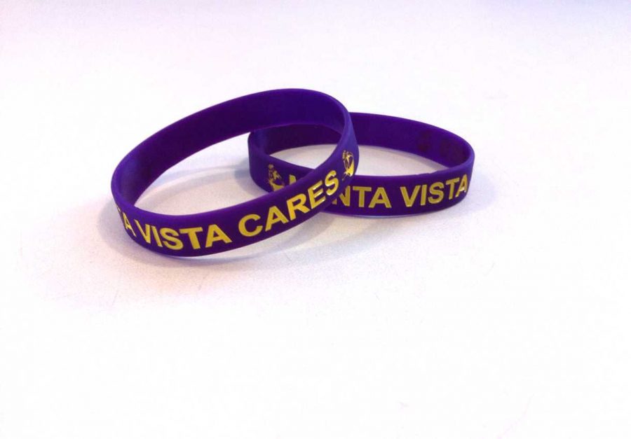 Breaking Convention: “MV Cares” bracelets are given to acknowledge good work of some students