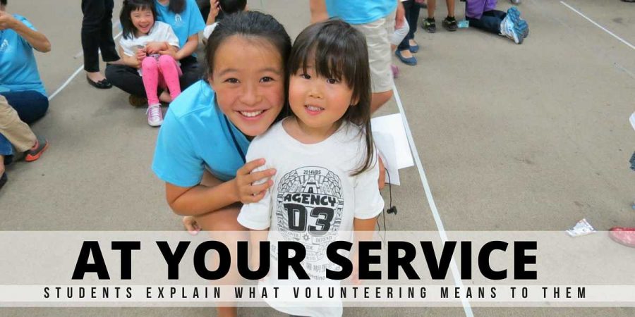 At your service: Students share their experiences volunteering