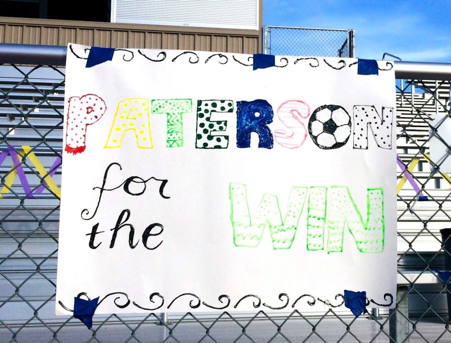 Girls soccer senior night: Senior Alissa Paterson