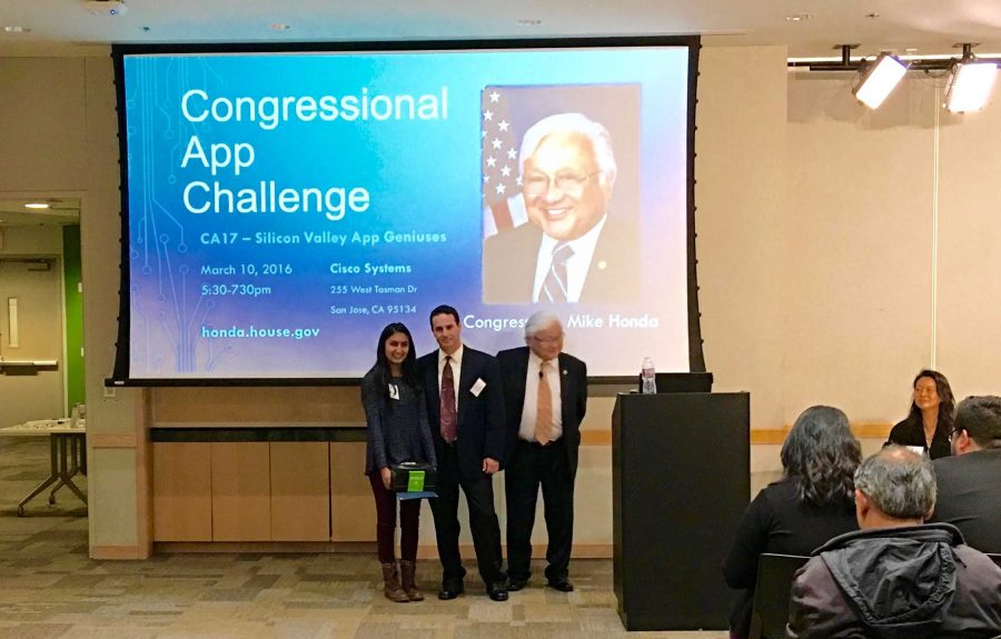 Sophomore Aarushi Shah wins 17th annual Congressional App Challenge for app, ‘DreamBuckt’