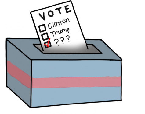 None of the above: Third party candidates are not considered a viable option