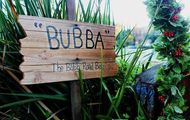 Bubba bearing the community: The story of the drought, a tree and a wooden bear