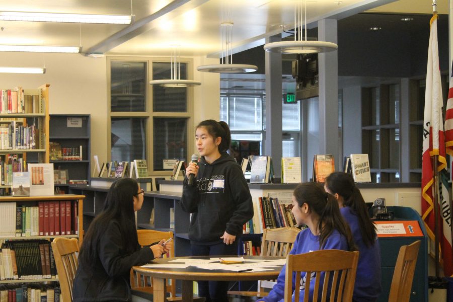 French Honor Society takes part in debate at Lynbrook HS