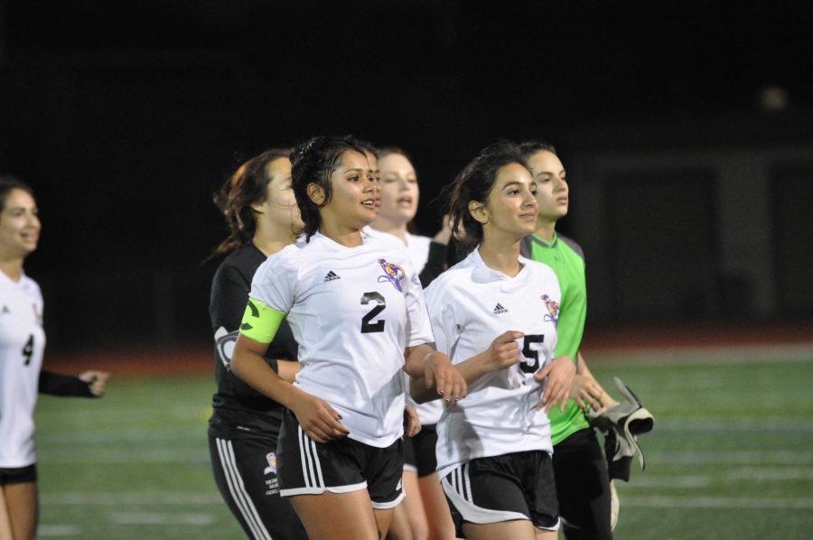 Girls Soccer: Senior night against Los Altos HS