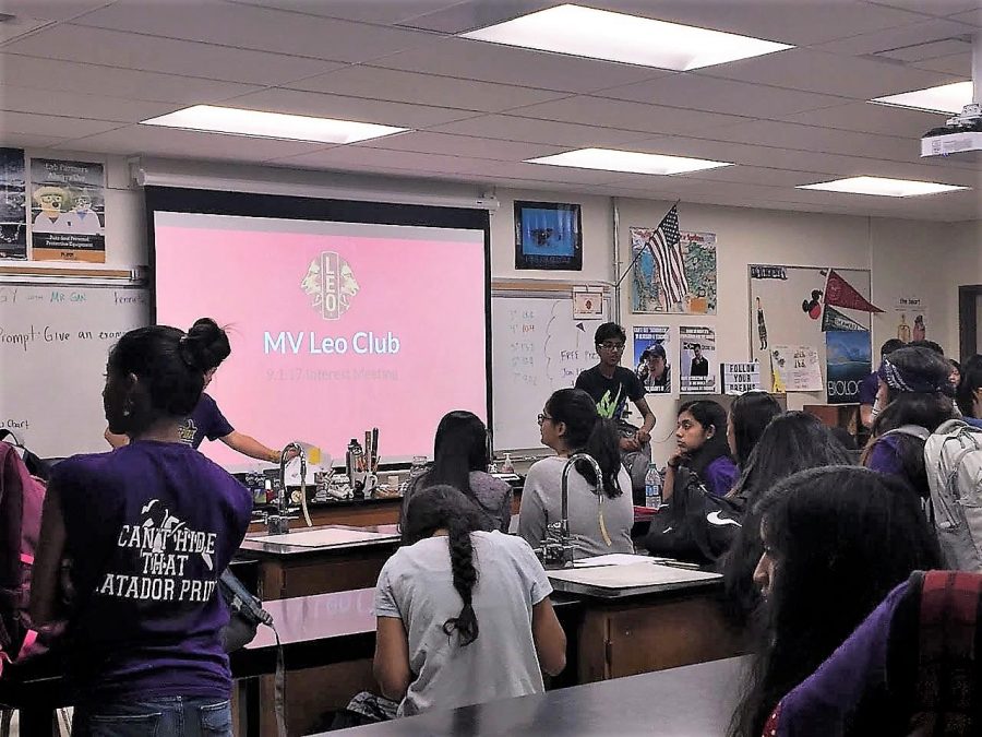 Leo Club holds informational meeting