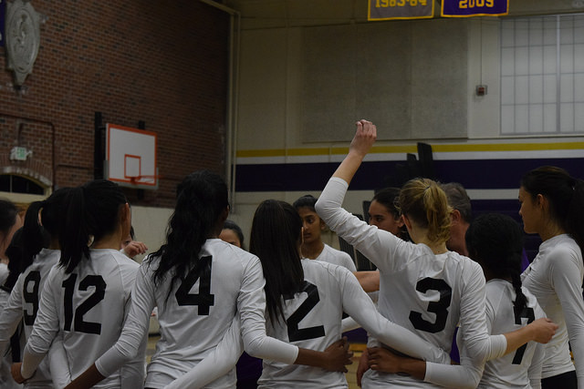 Girls volleyball: Team loses to Palo Alto HS in four set defensive victory