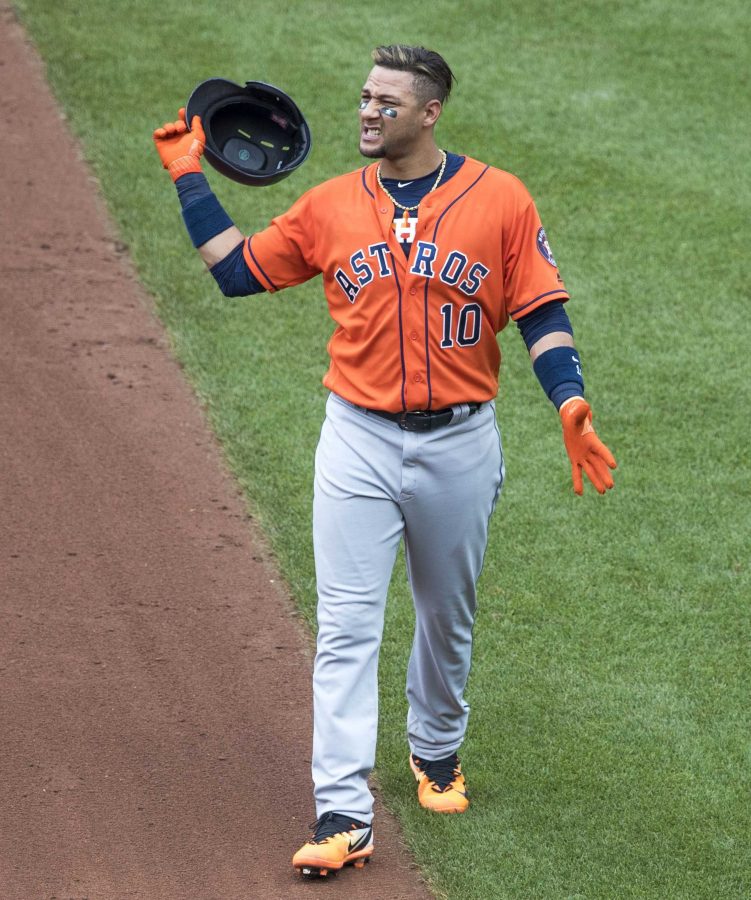 Astros' Yuli Gurriel makes racist gesture toward Yu Darvish - Chicago  Sun-Times