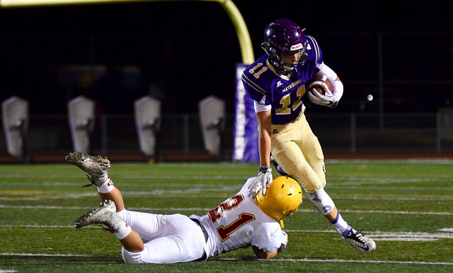 Football: Cupertino HS defeats Matadors in Helmet game