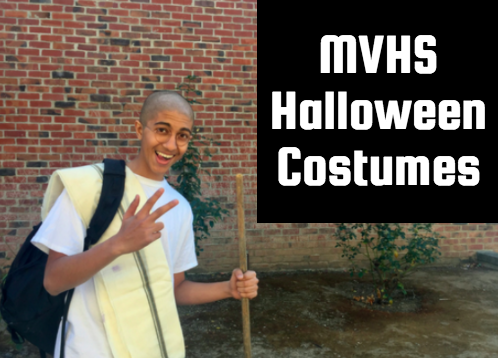 Halloween costumes around MVHS