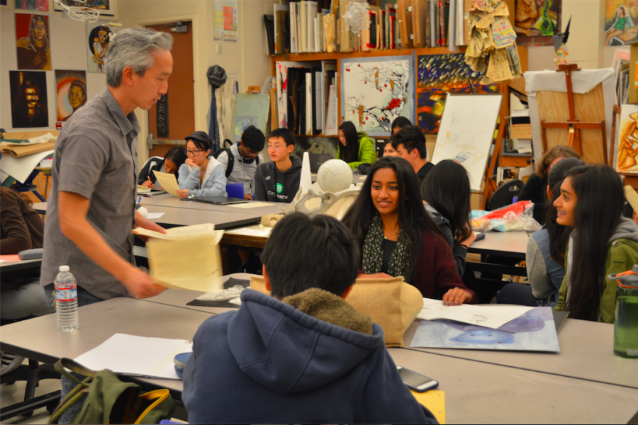 Art portfolio workshop held for students on Nov. 8