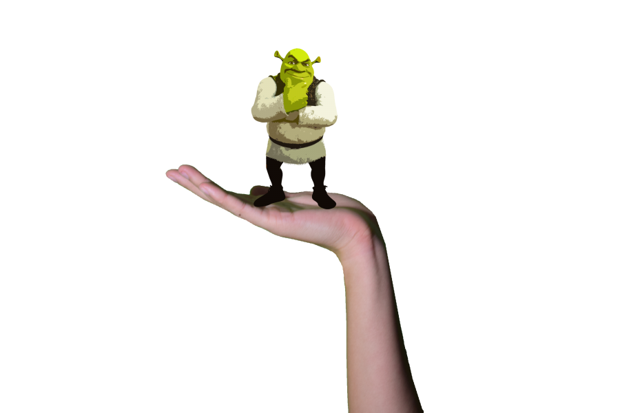 Check out this transparent Shrek running PNG image