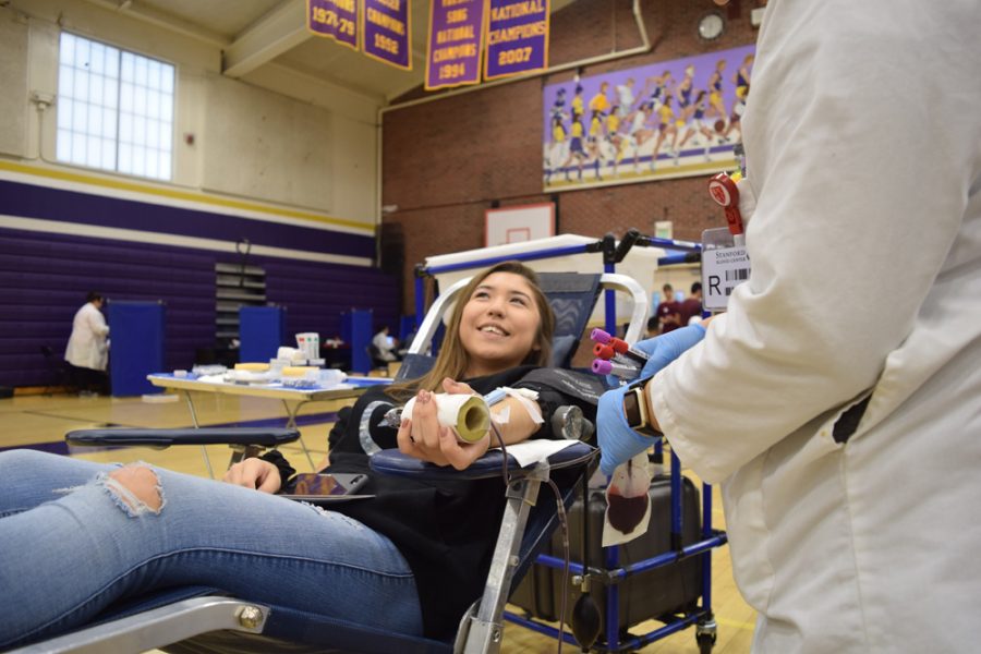 Lending an arm: Blood drives at MVHS