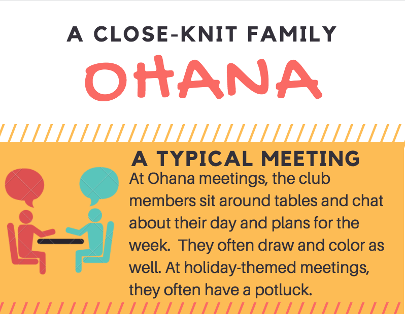 Ohana Club: A close-knit family