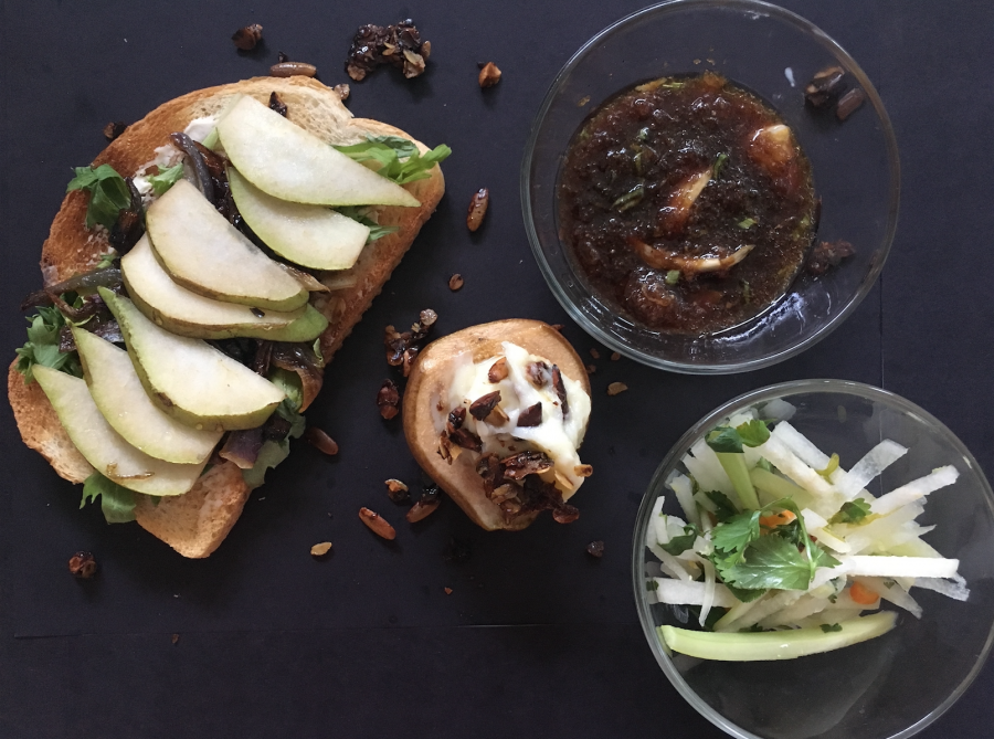 Crisp, Sweet, Savory: Pears three ways