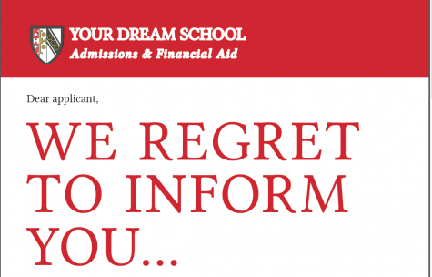 We regret to inform you…
