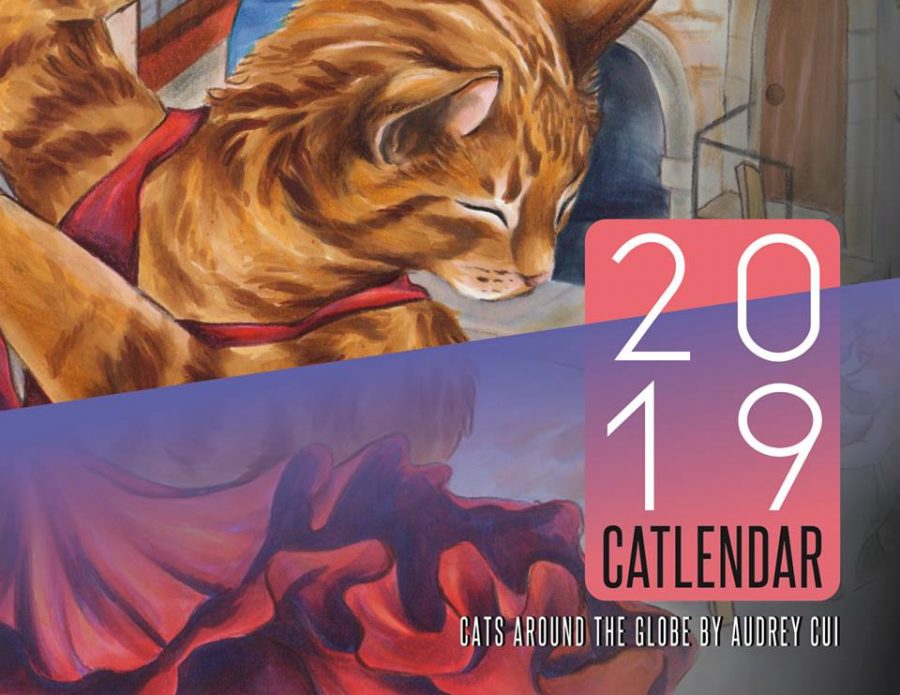 For the love of cats: Junior Audrey Cui explains how she made and sells her cat calendar