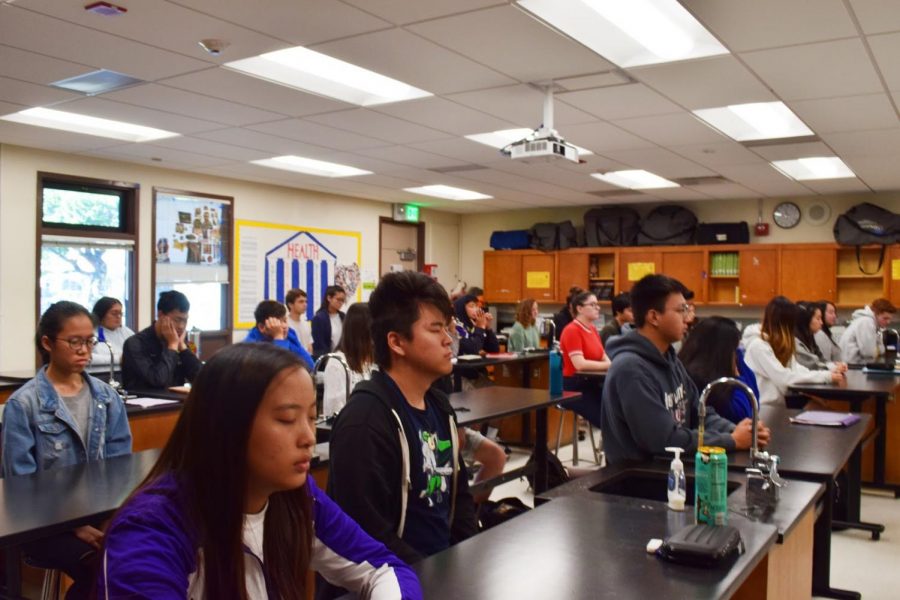 Meditation in the classroom