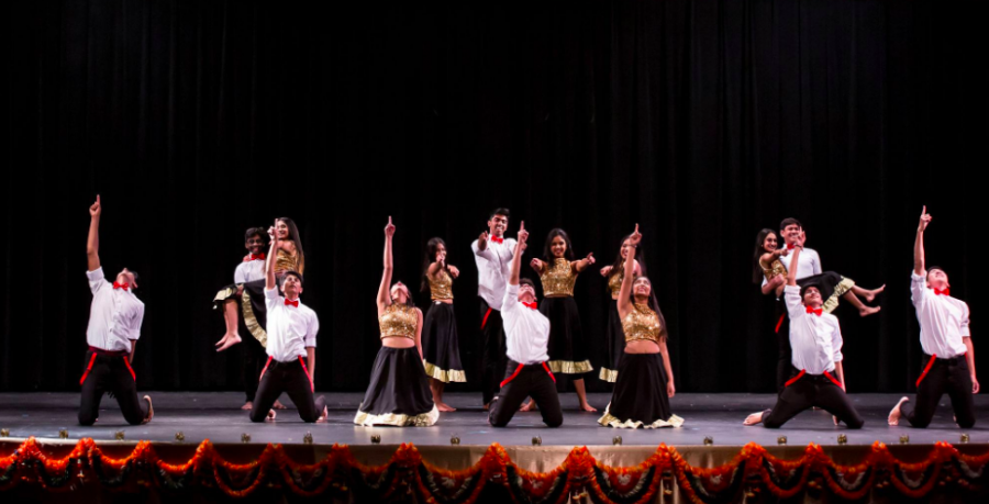 MV Andaaz poses at the end of their routine at LHS SIlsilay 2019. Photo used with permission.