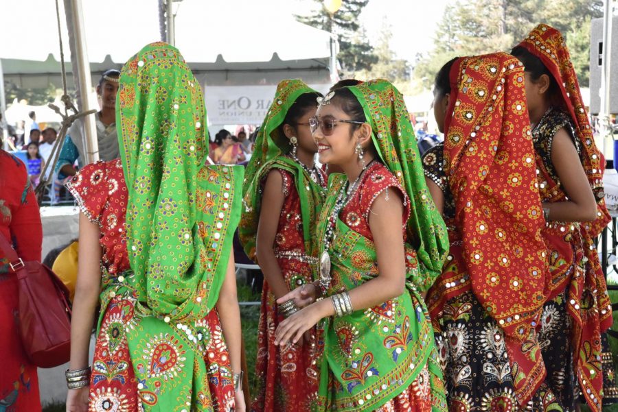 Community members celebrate Diwali at the annual Cupertino Diwali Festival