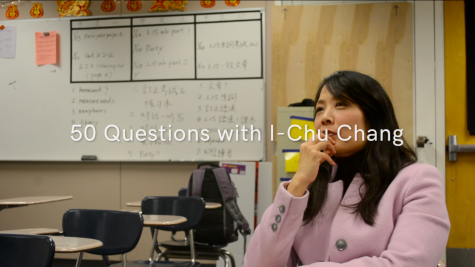 50 Questions with I-Chu Chang