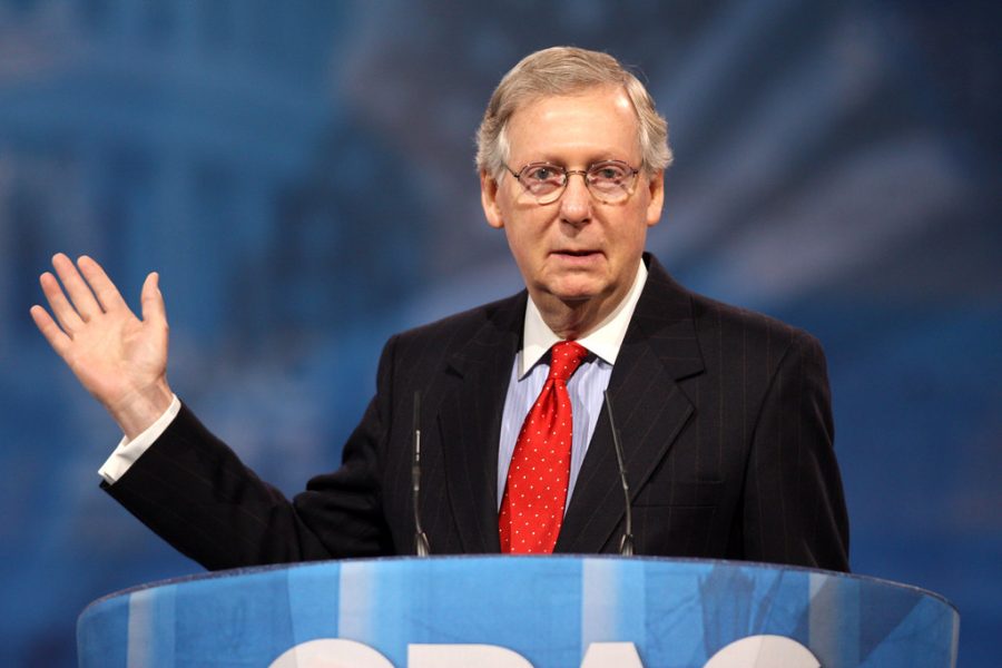 Mitch McConnell by Gage Skidmore is licensed with CC BY-SA 2.0.