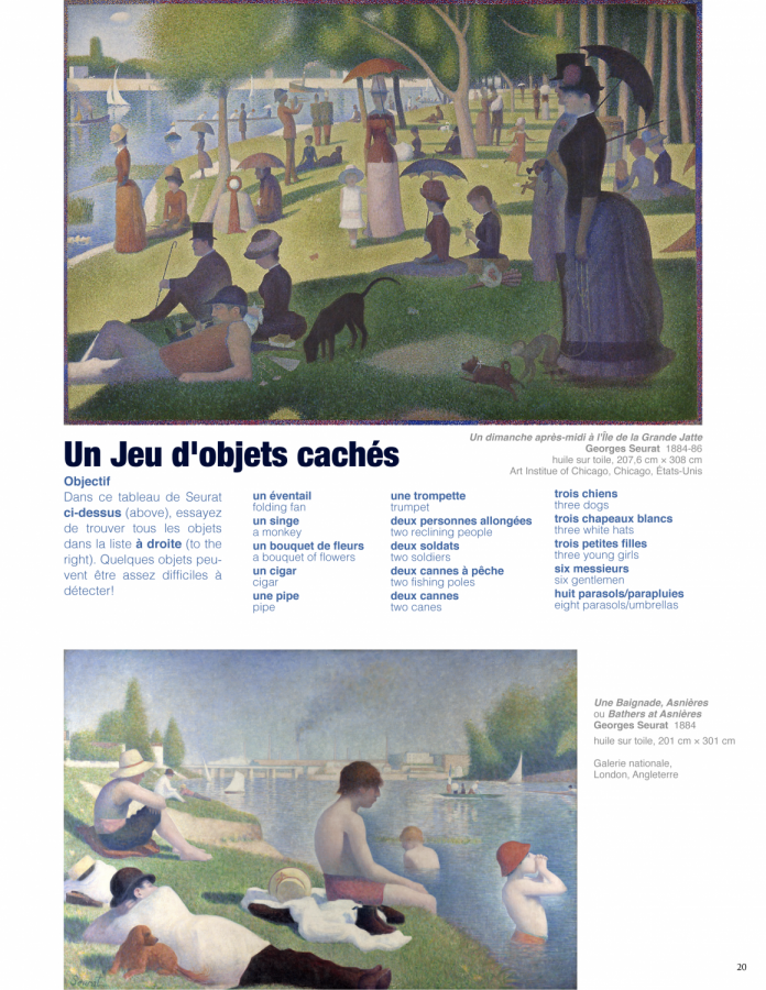 The second page of a sample spread in the second edition of Le Canard.