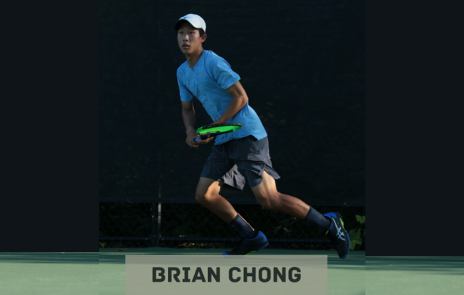 Archbishop Mitty High School senior Brian Chong scores a commitment to play for Brown University D1 tennis