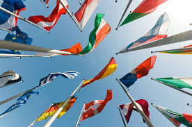 National flags blowing // Image courtesy of Google Images Creative Commons License