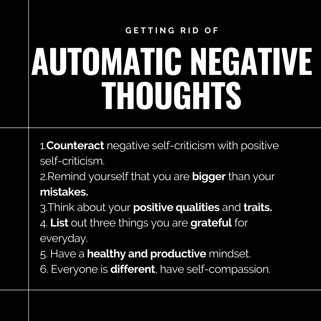 identifyig negative automatic thoughts