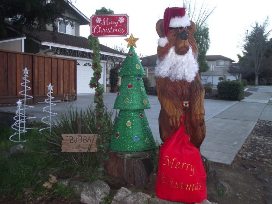 Residents dress up their homes for the holidays