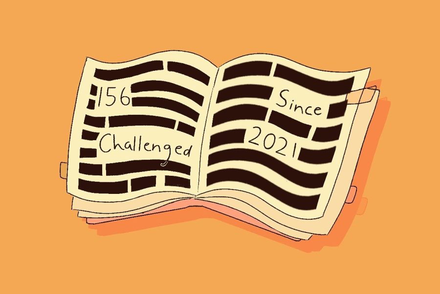 Since the beginning of 2021, 156 books have been challenged across the United States.