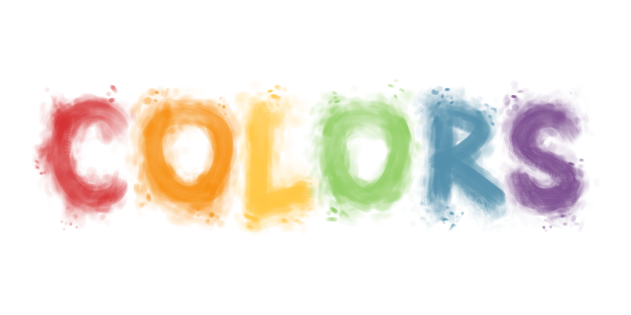 The word "COLORS" is written in an explosive, rainbow font, depicting a theme similar to graffiti. 