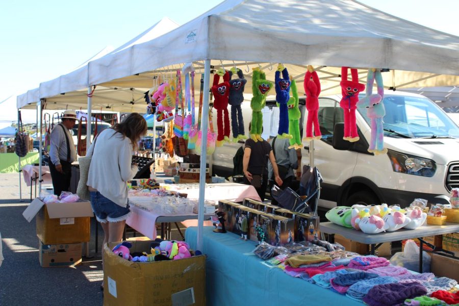 Plushies%2C+pop-its%2C+tote+bags+and+action+figures+are+amongst+the+many+items+sold+at+the+De+Anza+flea+market